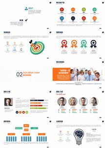 商務企業高效展示 公司介紹與商業計劃書PPT模板下載與應用軟件服務指南